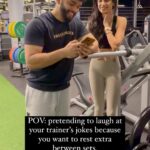 Sarah Jane Dias Instagram - who else does this? . #gymhumour #gymhumor #gymreels #gymreel #funnyreels #funnyreel