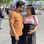 Sarah Khan Instagram - Happy birthday to the father of my child 😌 You’re the reason for the smile on my face and peace in my heart 💓 Happy Birthday to my Falak! ♥️ There’s a reason why I call you “Mera sukoon” may you forever rise as high as your name! 🌟 May Allah protect you and keep you safe! Amen