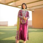 Sarah Khan Instagram - Festive feels and sun-kissed thrills! Celebrating in style with this breezy outfit from @ridachatthaofficial ✨