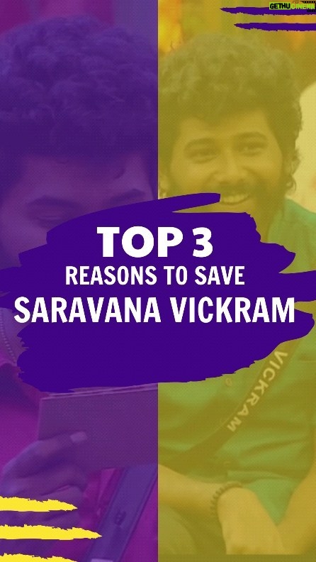 Saravana Vickram Instagram - TOP 3 REASONS TO SAVE SARAVANA VICKRAM 🔥 To Vote Saravana Vickram !! Login to @disneyplushotstartamil app Search for BIGG BOSS TAMIL 7 Tap on VOTE Cast Ur Vote for #SaravanaVickram Tap on Done & also pls give Missed call to 08886602483(limit 1 vote per day) #Voteforsaravanavickram #votesaravanavickram #bbvotes #bb7voting #Supportsaravanavickram #Teamsaravanavickram #biggboss7tamil #biggboss7 #bb7