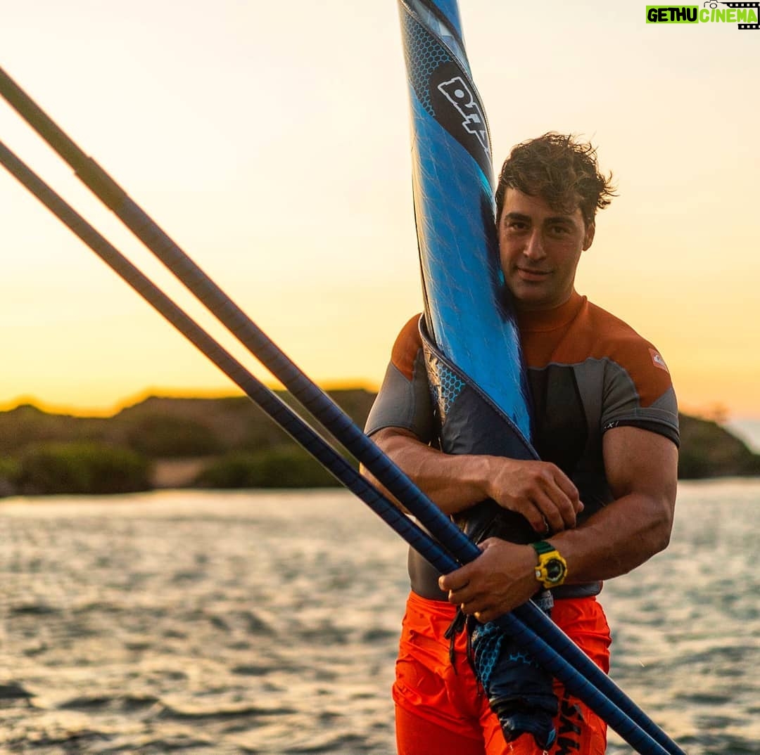 Sarp Levendoğlu - 12.9K Likes - Sunset 🌅 @sofasurfshop @gaastra_tabou_international #datça #windsurf