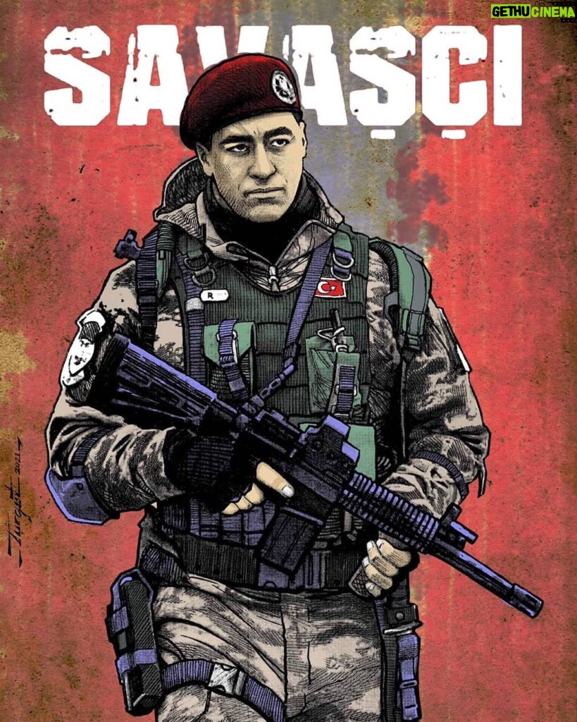 Sarp Levendoğlu Instagram - @turgutart çizgileriyle Savaşçı. 🙏👊🇹🇷