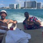 Sarunas J. Jackson Instagram - LA weather was buggin so…. 😏 #MalikOut bachelor weekend! 🏝️🌞🏄🏽‍♂️ Miami, Florida
