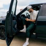 Sarunas J. Jackson Instagram - @landroverusa 🤟🏽😎✌🏽 📸 @themiikec #LandRover 2021 #RangeRover Had me feeling like a boss! Los Angeles, California