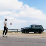 Sarunas J. Jackson Instagram - @landroverusa 🤟🏽😎✌🏽 📸 @themiikec #LandRover 2021 #RangeRover Had me feeling like a boss! Los Angeles, California