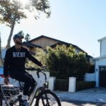 Sarunas J. Jackson Instagram - WHEW we are lucky Deebo did NOT have a @radpowerbikes in “Friday” because these things MOVE when you barely pedal. Felt like a big kid riding around neighborhoods… can’t wait till Zen learns how to ride a bike lol. #riderad #onedaynocar #ad @radpowerbikes These bad boys just dropped 9/22 ! 📸 @themiikec Los Angeles, California