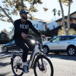 Sarunas J. Jackson Instagram - WHEW we are lucky Deebo did NOT have a @radpowerbikes in “Friday” because these things MOVE when you barely pedal. Felt like a big kid riding around neighborhoods… can’t wait till Zen learns how to ride a bike lol. #riderad #onedaynocar #ad @radpowerbikes These bad boys just dropped 9/22 ! 📸 @themiikec Los Angeles, California