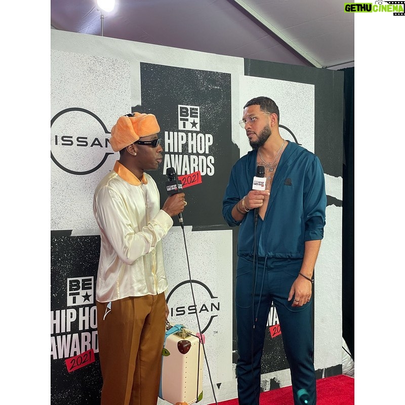 Sarunas J. Jackson Instagram - @bet Hip Hop Awards.. I held it down on the red carpet and got to talk to artist I ROCK with heavy! Atlanta, Georgia
