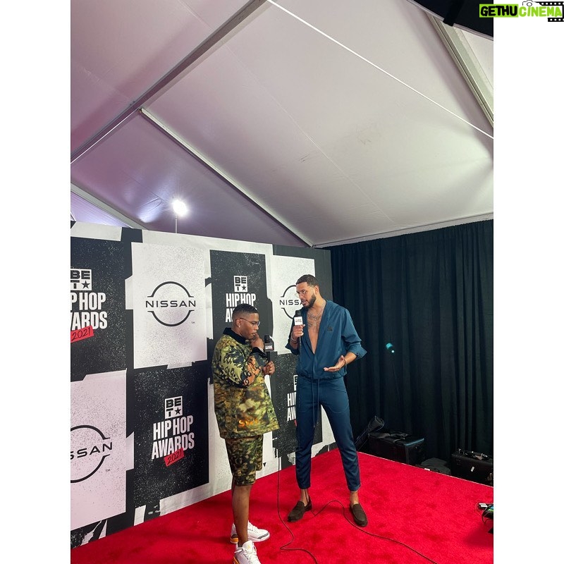 Sarunas J. Jackson Instagram - @bet Hip Hop Awards.. I held it down on the red carpet and got to talk to artist I ROCK with heavy! Atlanta, Georgia
