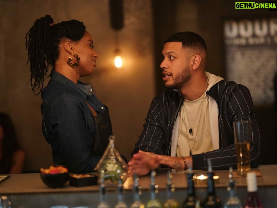 Sarunas J. Jackson Instagram - Thank you @goodtrouble : Thank you to the creators, cast, and crew.. The passion, love, and laughs made this experience so joyful and worth every long hour day. Malika & Isaac: thank you for showing me a passion and devotion to one another. The human experience with flaws and love. This is the character I spent the most time with, so this is bittersweet to say goodbye. The character I relate to the most.. Isaacβs warm heart was a pleasure to portray. Very grateful I was able to show what I can do emotionally and intentionally with this man. @zuriadele thank you for keeping our space safe. The chemistry and respect we have for one another made this ride amazing and filled with love. I never had to worry about anything with you. An honest person which is something I cherish very much even more the older I get. You are a light. You are a gift. Love you! ππ Even though this is the last season, watch the rest of season 5 come January! Give us a proper goodbye! ππ½π€π½ #CoterieForever Inland Empire, CA