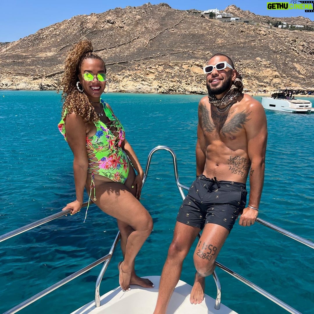 Sarunas J. Jackson Instagram - Trip of a lifetime 🤞🏽💙 Thank you to all the beautiful souls who contributed… Traveling is sexy af! 😂🚀 #ImAIslandBoy Mykonos, Greece