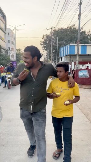 Sathvik Anand Bandela Instagram - Salaghaaa…🤣