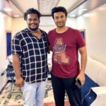 Sathvik Anand Bandela Instagram - @actorsatyadev I really felt happy to promote ur next project.Theme and everything is really awesome,may u get more super duper hits my brother ❤️ #actorsatyadev #sathvik