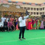 Sathvik Anand Bandela Instagram - Dussehra Event 🔥 #vasavicollegeofengineering