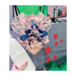 Satomi Sato Instagram - * * * 先日の #エコカリ感謝祭 リリース1ヶ月記念生放送をご覧くださった皆様 ありがとうございました🐈‍⬛🎀✨ * * ゲームを深掘りしたり 実際にプレイしてみたり 開発秘話を聞いたり たくさんお願い（笑）もしたり わちゃわちゃで、あっという間の 楽しい生放送でしたねー！！ #エコカリ をプレイ中の方にも まだ遊んだことがない方にも 興味を持ってもらえたり、楽しんで頂けてたら嬉しいです😊 * * 共演者の皆さんも凄く素敵な方ばかり✨ #KAI さんの熱い #エコカリプス 愛に感動して #ちゅうにー さんの安心安定のMCと 神経衰弱めちゃ強過ぎな一面にびっくりしたり #葉月あや さんの　#ホルス 様コス素敵だった… 美し過ぎて眩しかったのよ…✨✨ それから、今回なんとバステトの 大きなアクリルスタンドを用意して頂いたんですー！！！ あと、牛乳も…（笑） 思わず注いじゃうよね🥛 スタッフの皆様ありがとうございました！ * * はてさて。 皆様お気付きかと思いますが 今回の衣装や髪型は勿論バステトを イメージしたものです🐈‍⬛🎀✨ 可愛いリボンつけるの久しぶりすぎて なんかドキドキしちゃった…。。うひひ。 * * * ちゅーこって。 皆様引き続き、エコカリプスを楽しくプレイして バステトとホルス様を一緒のチームで戦わせてくれたら 嬉しいですー❤️❤️ これからも、エコカリプスをよろしくお願いします☺️ * * * #生放送 #エコカリプス #ご視聴 #ありがとうございます #楽しかった ✨ #アプリ #ゲーム #エコカリ #たくさん #遊んでください ね！ #ほんでもって #私 #まさかの #牛乳を注ぐ女 に #なってしまった #超絶展開 #☺️ #🐈‍⬛ #🎀 #バステト #佐藤聡美