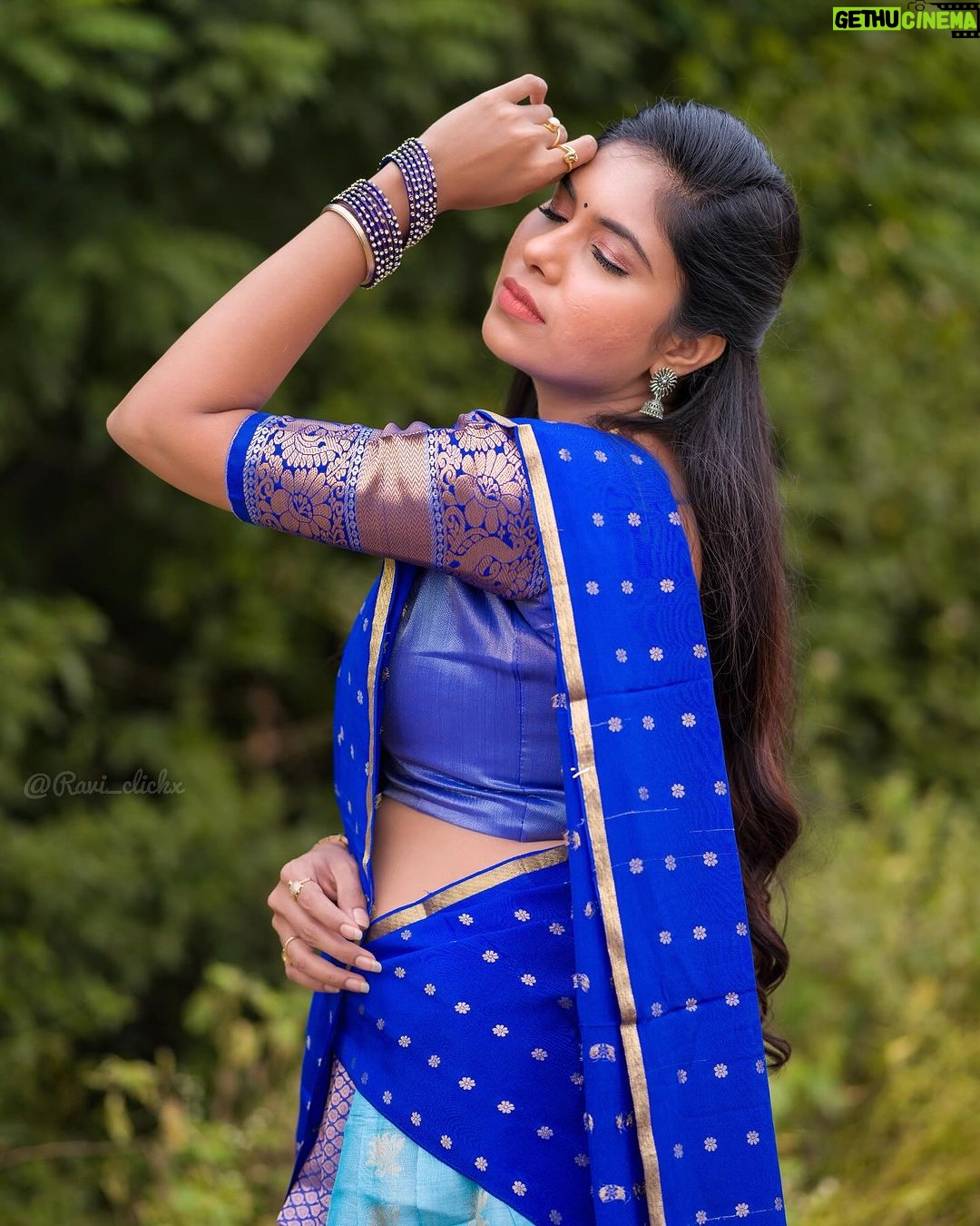 Satya sri Instagram - There is beauty in simplicity π #teluguammayi #langavoni PC: @ravi_cross_clickx #satyasri #actresssatyasri #jabardasth_satyasri #tollywood #teluguqueen #instagram #bepositive #behappy #satyasrifanforever #satyasristories