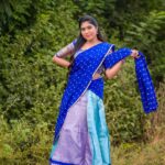 Satya sri Instagram - There is beauty in simplicity 💙 #teluguammayi #langavoni PC: @ravi_cross_clickx #satyasri #actresssatyasri #jabardasth_satyasri #tollywood #teluguqueen #instagram #bepositive #behappy #satyasrifanforever #satyasristories