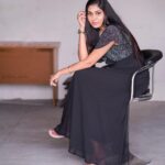 Satya sri Instagram - 🖤🩶 PC: @ravi_cross_clickx #satyasri #actresssatyasri #jabardasth_satyasri #teluguqueen #tollywood #blackdress #instagood #bepositive #behappy