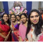 Satya sri Instagram - Thank you for inviting me to Ganesh Puja LB nagar Hasthinapuram Division women’s president @nikithareddy258 And KAMALA garu wife of LB nagar MLA DEVIREDDY SUDHEER REDDY GARU AND COPORATOR @hema_samala22 garu #jaibhologaneshmaharajkijai🙏🏻 #satyasri #actresssatyasri #jabardasth_satyasri #tollywood #teluguqueen #instagood #ganeshchaturthi #satyasrifanforever #satyasristories