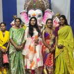 Satya sri Instagram - Thank you for inviting me to Ganesh Puja LB nagar Hasthinapuram Division women’s president @nikithareddy258 And KAMALA garu wife of LB nagar MLA DEVIREDDY SUDHEER REDDY GARU AND COPORATOR @hema_samala22 garu #jaibhologaneshmaharajkijai🙏🏻 #satyasri #actresssatyasri #jabardasth_satyasri #tollywood #teluguqueen #instagood #ganeshchaturthi #satyasrifanforever #satyasristories