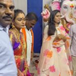 Satya sri Instagram - Thank you for inviting me to Ganesh Puja LB nagar Hasthinapuram Division women’s president @nikithareddy258 And KAMALA garu wife of LB nagar MLA DEVIREDDY SUDHEER REDDY GARU AND COPORATOR @hema_samala22 garu #jaibhologaneshmaharajkijai🙏🏻 #satyasri #actresssatyasri #jabardasth_satyasri #tollywood #teluguqueen #instagood #ganeshchaturthi #satyasrifanforever #satyasristories