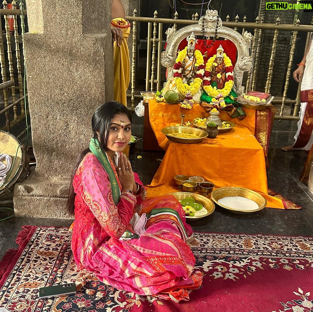 Satya sri Instagram - Here’s to the final moments of 2023 end with devotional moments….. Wrapping up 2023 with a heart full of gratitude! To my incredible audience, your support has been my greatest blessing. Thank you for being with me through the highs and lows. Here's to more adventures, milestones, and shared moments in the coming year Humbled and honored to be a guest at AMARALINGESWARA TEMPLE ! Immensely grateful to the temple officials CEO OF TEMPLE GOPI GARU and SAHA HRUDAYA FOUNDATION SRINIVAS GARU for their warm welcome and hospitality. Thank you" #Grateful #YearEndThanks #CheersTo2024 #gratitude #TempleBlessings #thankyou