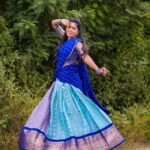Satya sri Instagram - There is beauty in simplicity 💙 #teluguammayi #langavoni PC: @ravi_cross_clickx #satyasri #actresssatyasri #jabardasth_satyasri #tollywood #teluguqueen #instagram #bepositive #behappy #satyasrifanforever #satyasristories