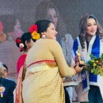 Sayantika Banerjee Instagram - 16/12/23- Bankura- Taldangra Girls High School…. 25th Year Celebration 🎉 #pasheachibankura #withlovesayantika