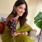 Sayli Patil Instagram - Saree day outing.🪷 . A timeless and elegant choice always :)