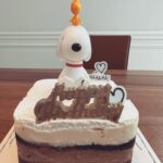 Sayuri Fujita Instagram - Happy birthday to me! With my most precious treasure in the whole world.👶🏼🎂나 생일 축하해요. 나 젠 태워나게 해줘서 고마워요. 나 오래오래 살아요. バースデーケーキもらいました。ありがとう。🎂