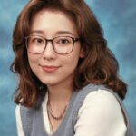 Sayuri Fujita Instagram - Hello. My name is lily🇺🇸 🩵🩵AI로 만든 90년대 미국 졸업 사진🔹My graduation photos as made by AI to look like the 1990s.AIで作ったアメリカ90年代卒業アルバム写真🔹