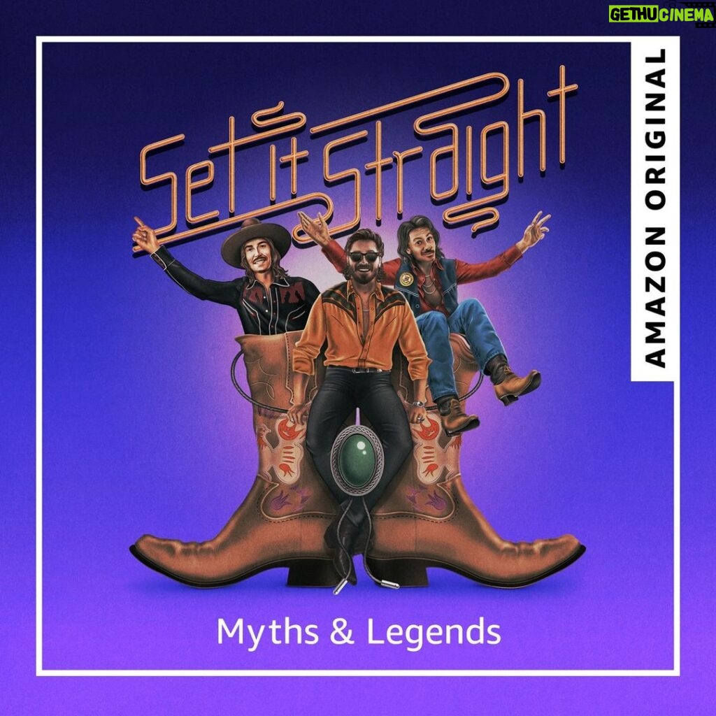 Scott Borchetta Instagram - Today is an exciting day for @Midland as the first two episodes of 'Set It Straight: Myths and Legends' is available now only on @AmazonMusic. This podcast is a MUST-LISTEN!! Link in bio. 👊