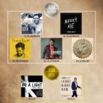 Scott Borchetta Instagram - Look What You Gave @thomasrhettakins!!! 📀💿📀💿📀💿📀💿📀💿 @riaa_awards