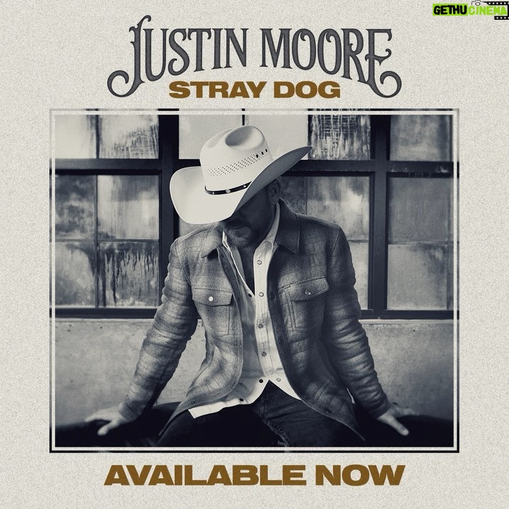 Scott Borchetta Instagram - JUSTIN MOORE can do no wrong. He has unleashed a great album today and I couldn’t be any more proud to be a part of this record. 👊 Stream, download and buy #StrayDog now! 🐾 Link in my bio and stories.