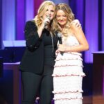 Scott Borchetta Instagram - Watching dreams come true never gets old! 👊 Congratulations @carlypearce - the newest member of the Grand Ole @Opry! Also… it was an honor to surprise Carly with a plaque commemorating 2X PLATINUM certification for “I Hope You’re Happy Now.” @riaa_awards Grand Ole Opry