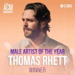 Scott Borchetta Instagram – YUP!! 👊 @thomasrhettakins is the MALE ARTIST OF THE YEAR!!!! #ACMawards