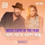 Scott Borchetta Instagram - SO. DANG. PROUD. 👏👏👏 @acmawards @carlypearce @leebrice #ACMawards #IHopeYoureHappyNow
