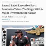 Scott Borchetta Instagram - The world itself is just so loud in general. You need to be consistent and out there everyday. 🏎💨 @forbes @nascar