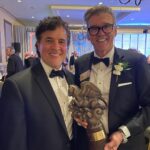 Scott Borchetta Instagram - Congratulations to my dear friend and racing icon, Ray Evernham on his induction into the Motorsports Hall of Fame. Champion racer, champion crew chief, champion family man and champion friend. Proud of you brother and thank you for including Sandi and I tonight! Also great to catch up with another brilliant champion and friend, Dario Franchitti. Great night all the way around! @motorsportshof @rayevernham @dario_franchitti @bigmachineracing @chipganassiracing @jeffgordonweb