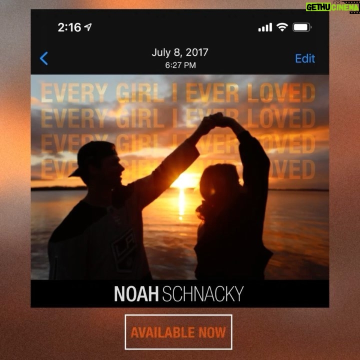 Scott Borchetta Instagram - Congrats to @NoahSchnacky, who released a brand new song today #EveryGirlIEverLoved. We are so proud of you Noah! Go stream it now at the link in my bio.
