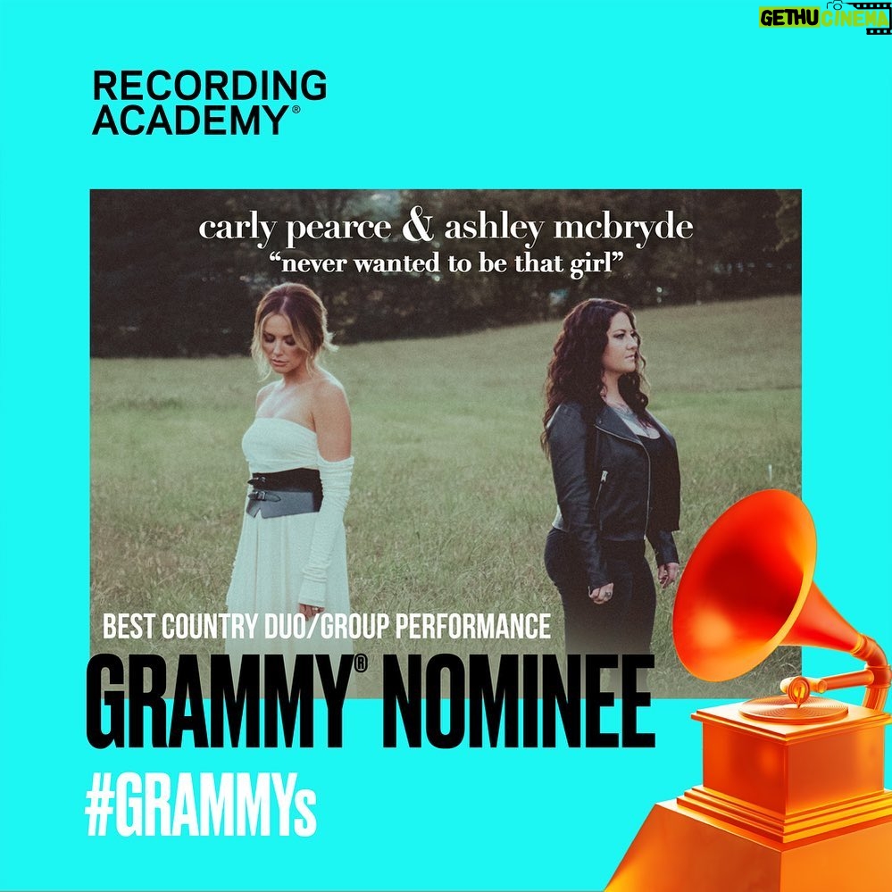 Scott Borchetta Instagram - THIS. RIGHT. HERE. 👊 @CarlyPearce did want to be that girl with a GRAMMY nomination. And now she is. Proud is an understatement. Congratulations, CP. 🎉 #GRAMMYs