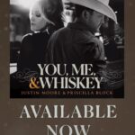 Scott Borchetta Instagram - This is going to be a SMASH!!! 🥃 The new single from @justincolemoore and @priscillablock is here and it’s oh so good. 👊👊 #YouMeAndWhiskey