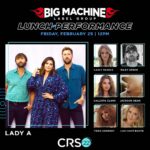 Scott Borchetta Instagram - Excited to bring @LadyA, @CarlyPearce, @RileyDuckman, @CallistaClark, @TheJacksonDean, @TieraMusic, and @LaciKayeBooth to our friends at @CRSofficial next month! #CRS2022 #CRS