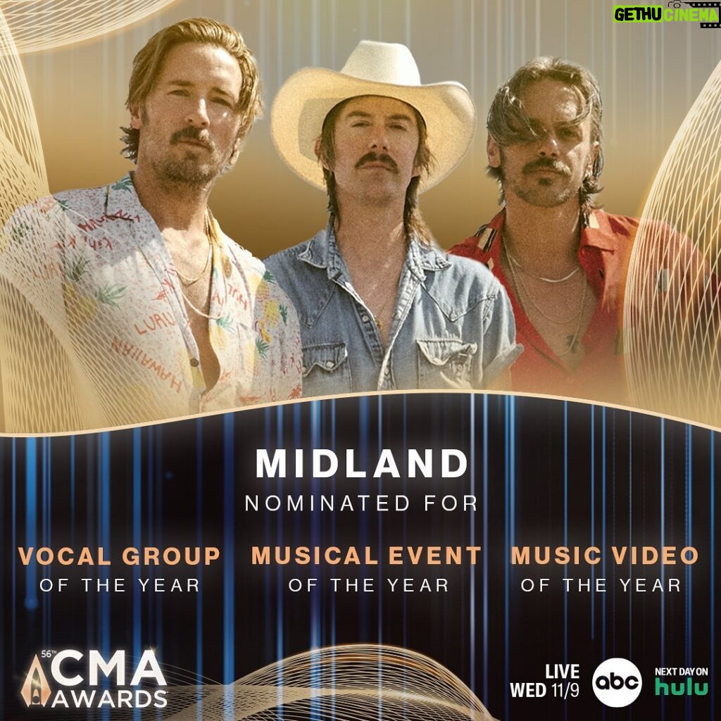 Scott Borchetta Instagram - WHAT 👏 A 👏 MORNING Beyond proud of our entire #BMLGfamily who pour their hearts into their projects. It’s always humbling to see our artists (and all the creators) recognized for their passion and hard work. BIG congratulations to @carlypearce, @ladya, and @midland for garnering several #CMAawards nominations. Can’t wait for the show to air on November 9 on @abcnetwork!