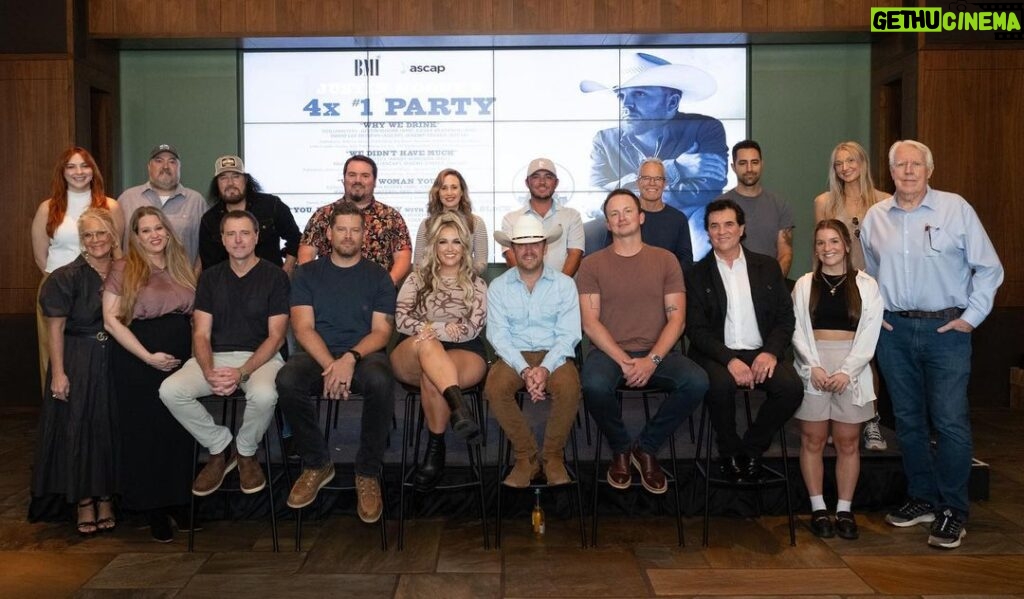 Scott Borchetta Instagram - Earlier this week, I had the honor and privilege of celebrating FOUR of Justin Moore’s recent NUMBER ONE singles at Country radio! It really takes a village to bring these songs to life and get them played on your airwaves (and streaming services). Thank you to everyone out there for always supporting one of the greatest COUNTRY vocalists of our generations, Mr. @justincolemoore. This is extra special because Justin always invites me into the studio with him to co-produce these records — and it’s one of the biggest joys of professional career. Can’t wait for you to hear what’s to come...... 👊 Nashville, Tennessee