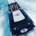 Scott Disick Instagram – The only way to travel on water @cigaretteracingteam