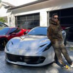 Scott Disick Instagram - Had to make my 812 this chalk grey I found by @inozetek literally looks like paint and is a wrap it’s really crazy.