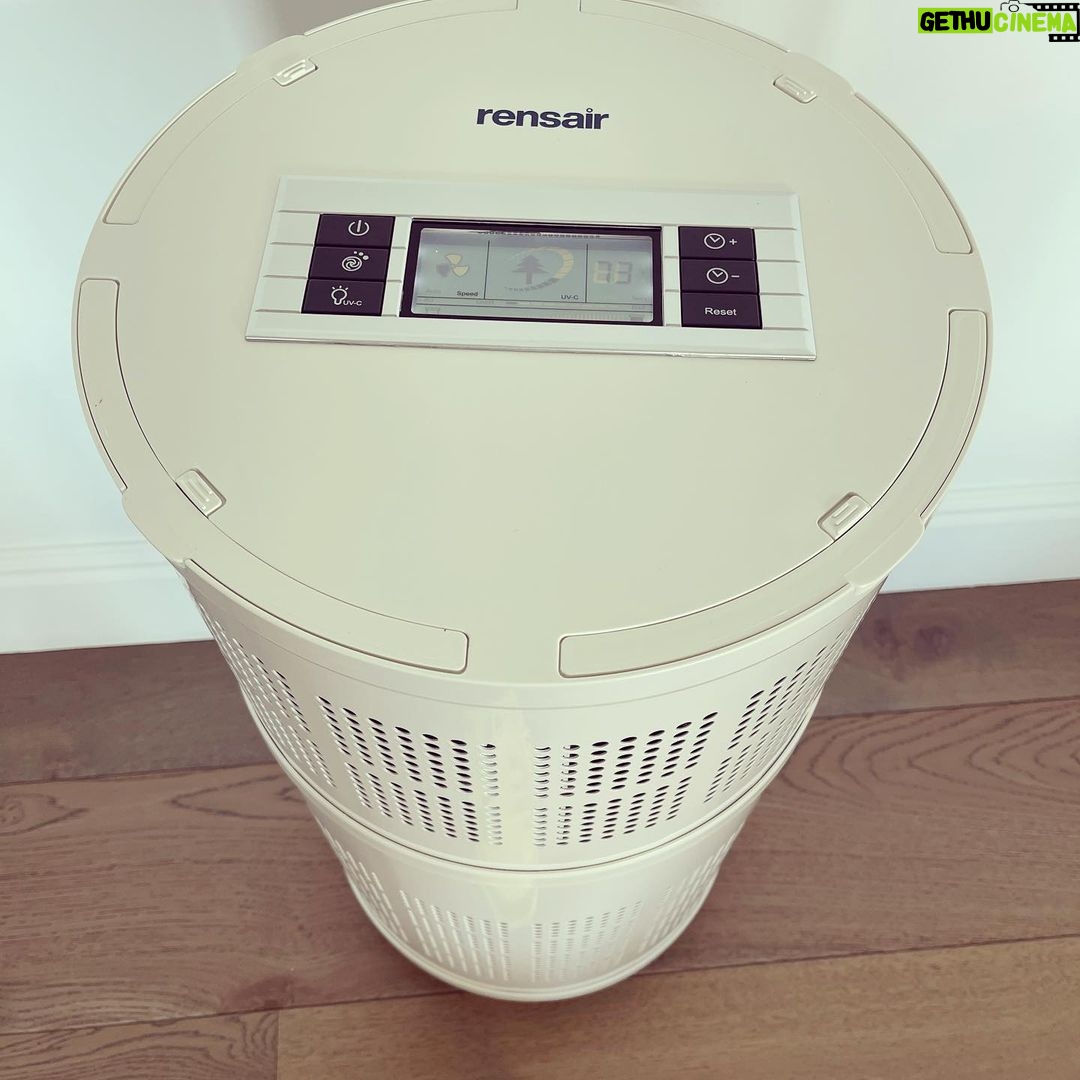 Scott Disick Instagram - Welcoming my newest house addition @rensair_airpurifier. Recently introduced to the US and bringing me peace of mind. www.Rensairus.com