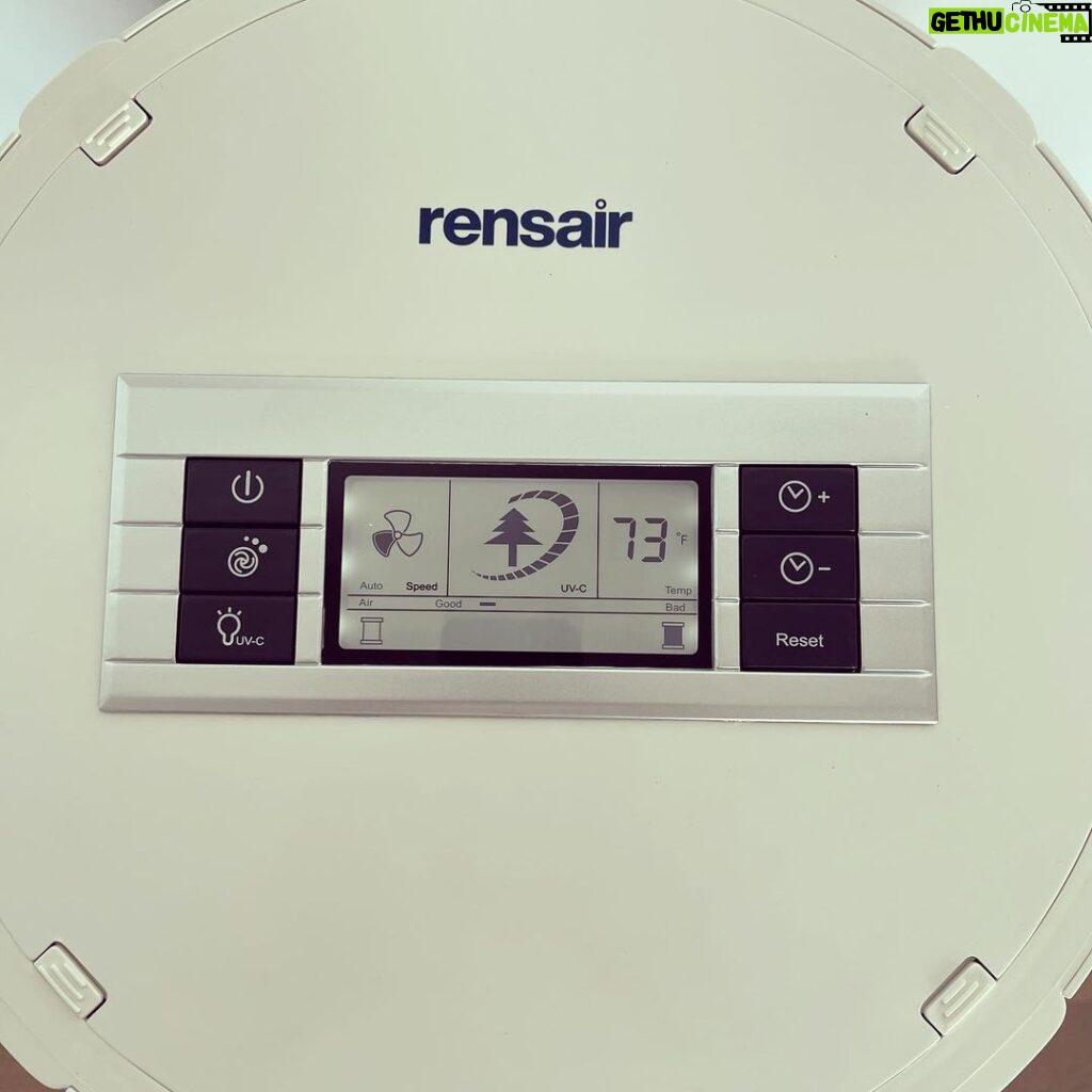 Scott Disick Instagram - Welcoming my newest house addition @rensair_airpurifier.  Recently introduced to the US and bringing me peace of mind. www.Rensairus.com