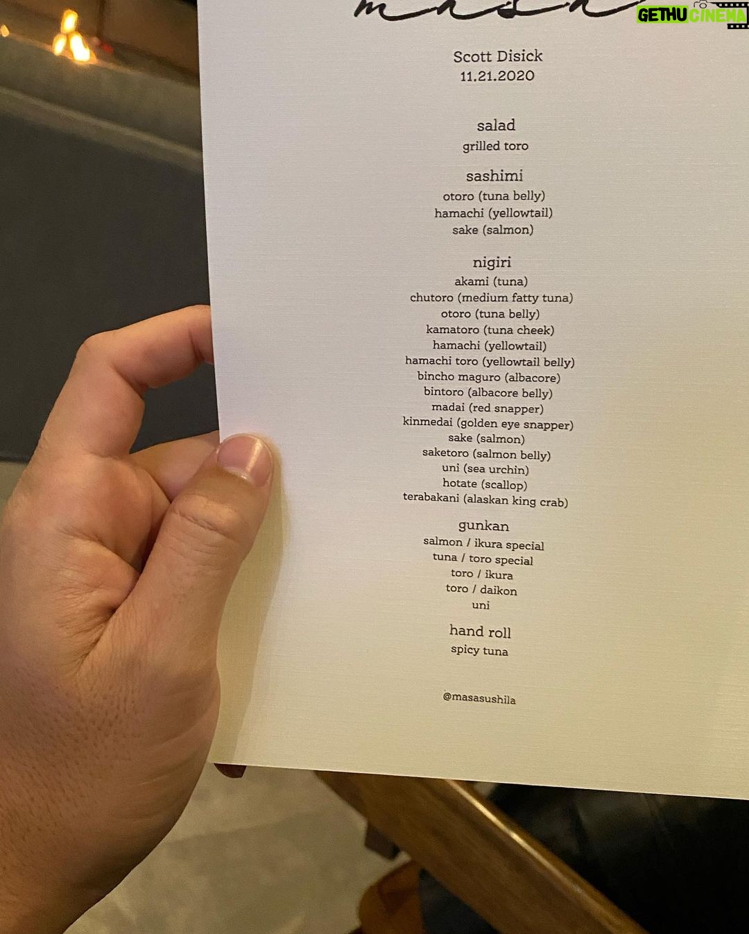 Scott Disick Instagram - Enjoy dinner at home with @masasushila best sushi 🍣 in town